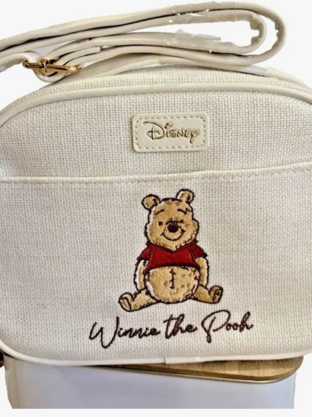 Primark Disney Winnie The Pooh Canvas Camera Bag